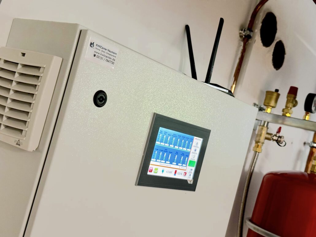 neoTower BHKW mit Touch-Regler