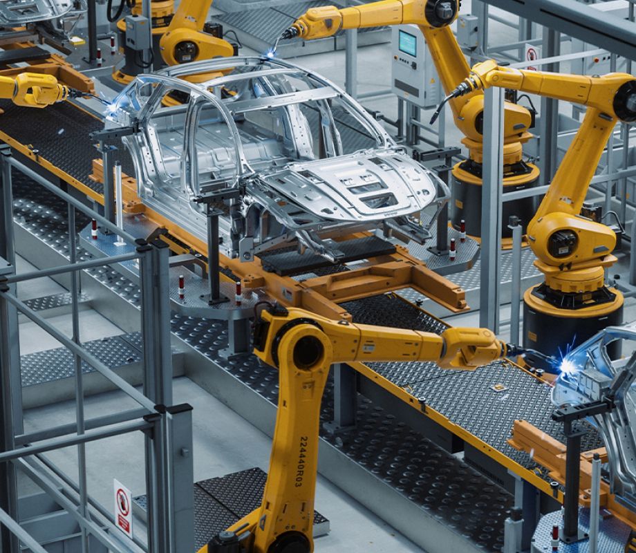 Automotive-Produktion mit INOS-Systemen