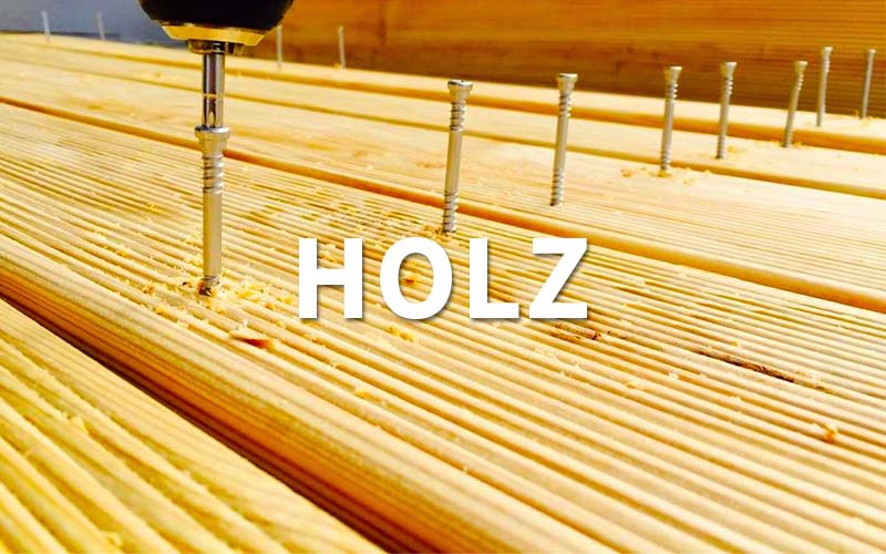 Wood – terrace and timber construction