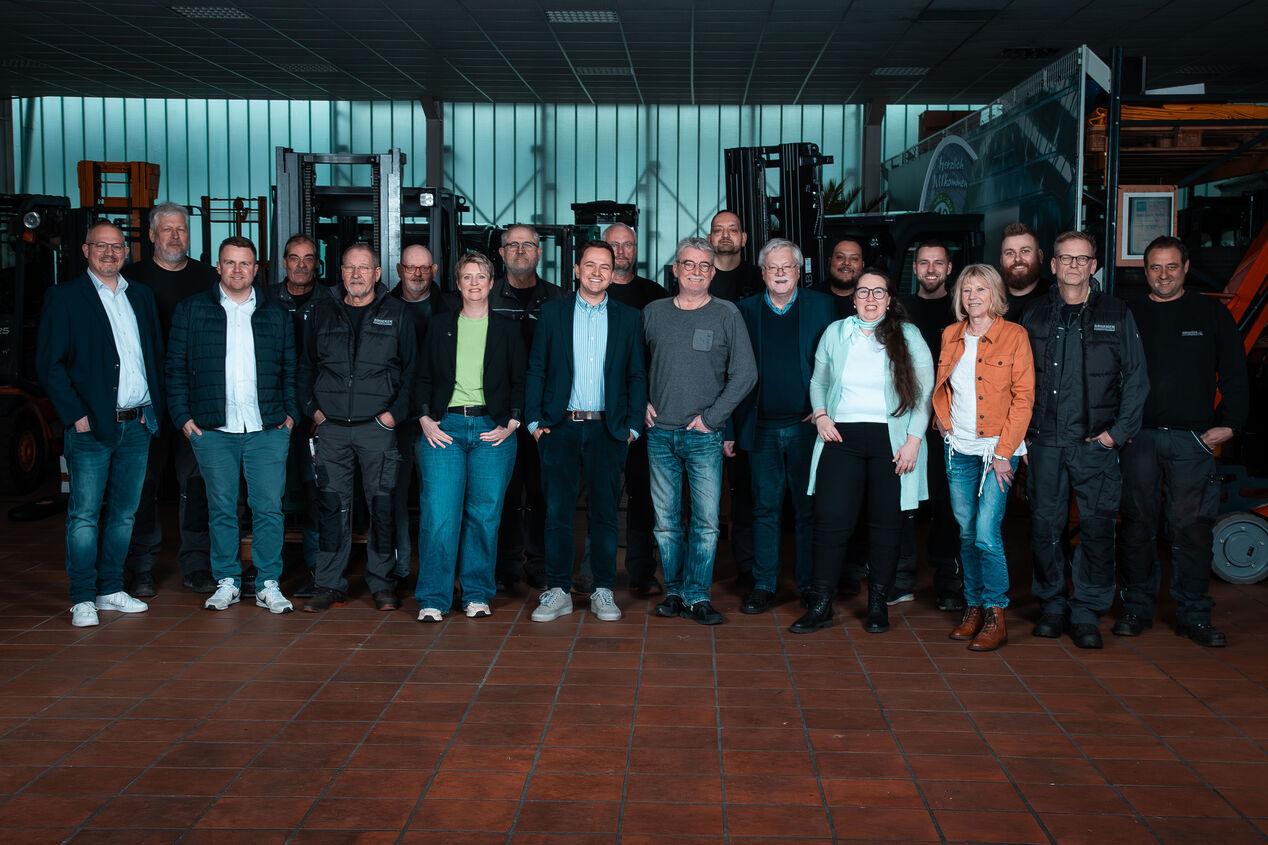 Das Team von BROEKER Fördertechnik