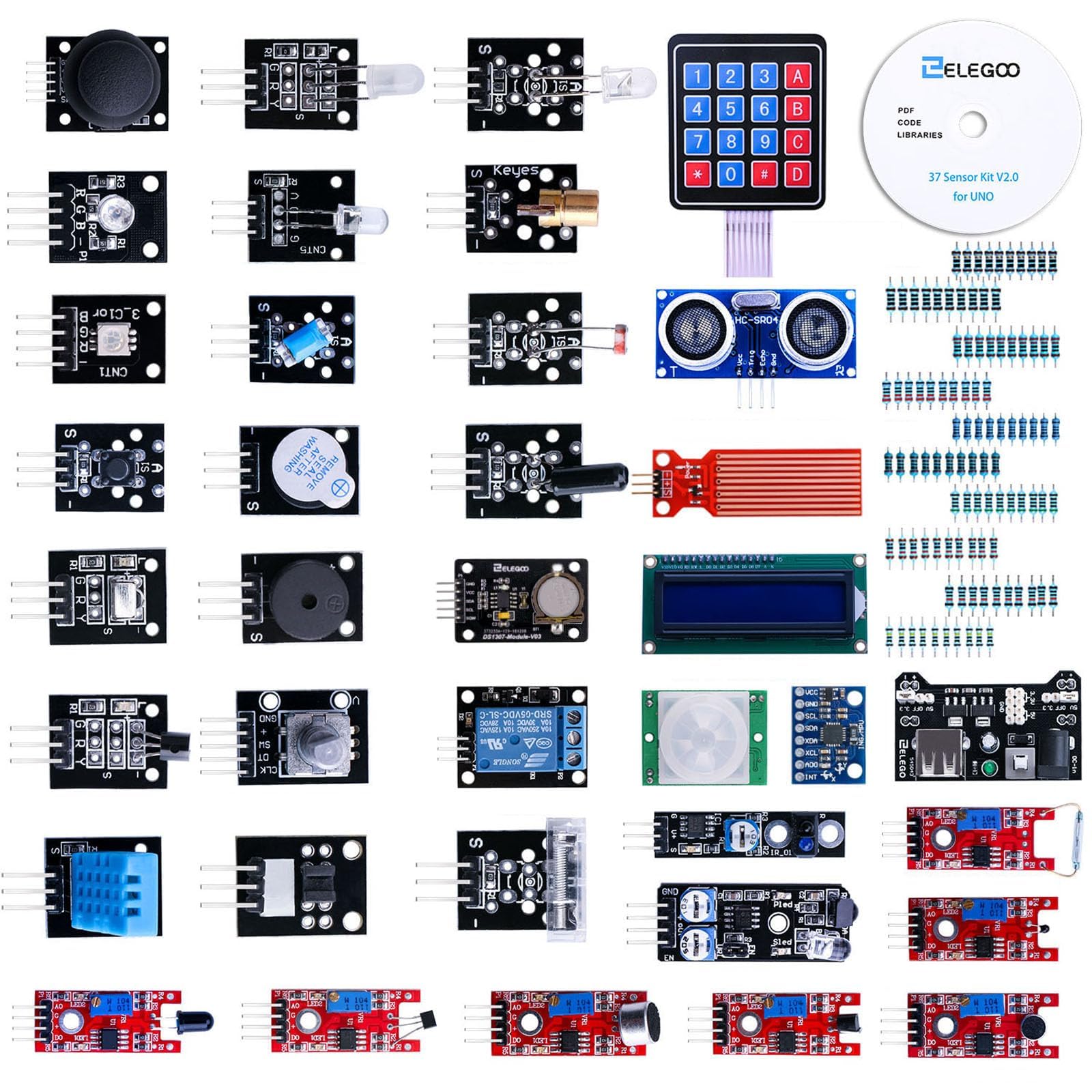 37-in-1 Sensormodul-Bausatz