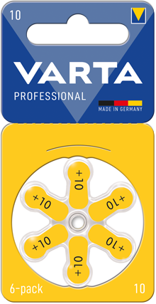 Hörgerätebatterie Größe 10