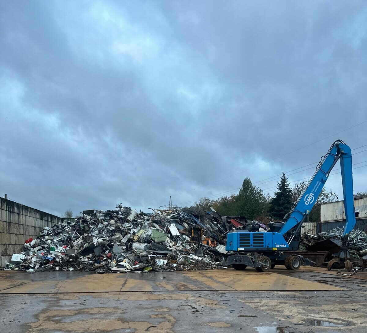 Betriebsgelände CMR Recycling