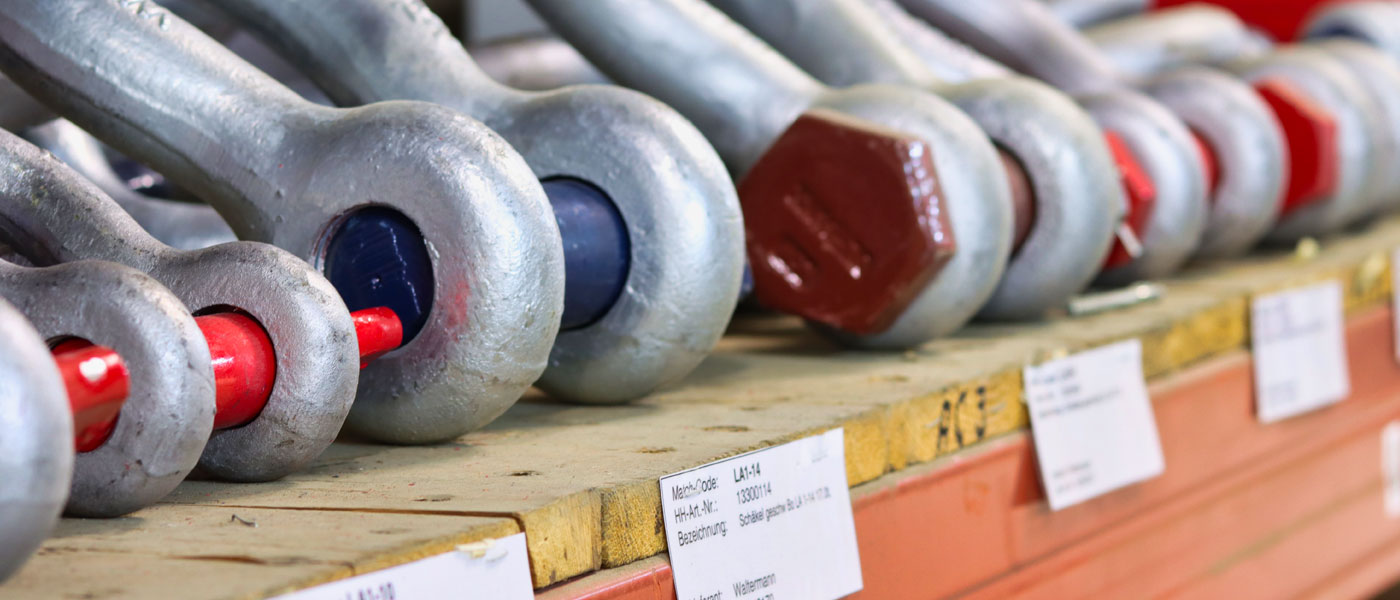 Produktportfolio Hebezeuge, Hydraulik und Krantechnik