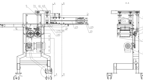 CAD-Planung und Konstruktion einer Sondermaschine