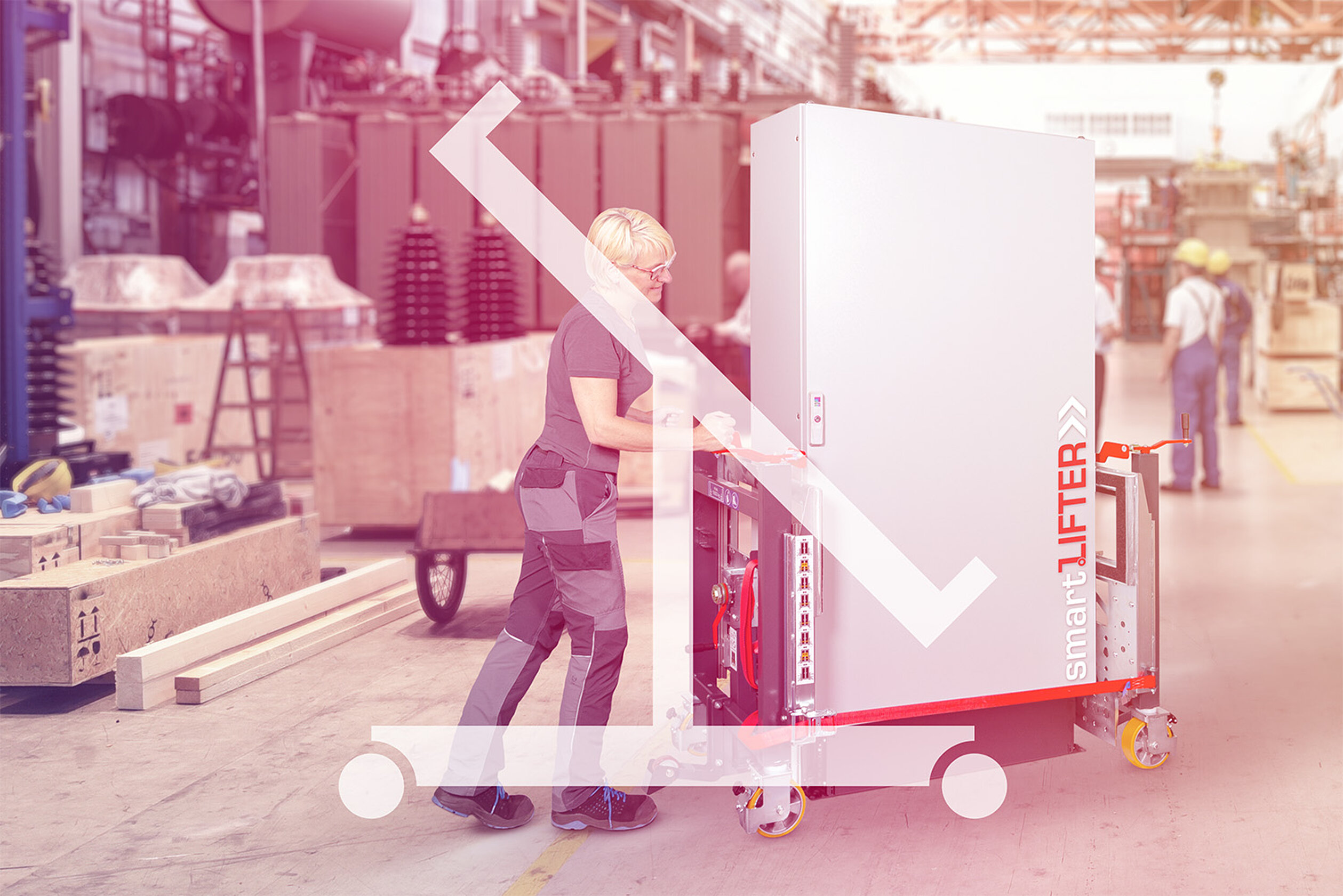 Handlingsystem smartLIFTER im Einsatz