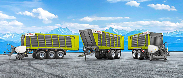 Kombi-Ladewagen / Häckseltransportwagen