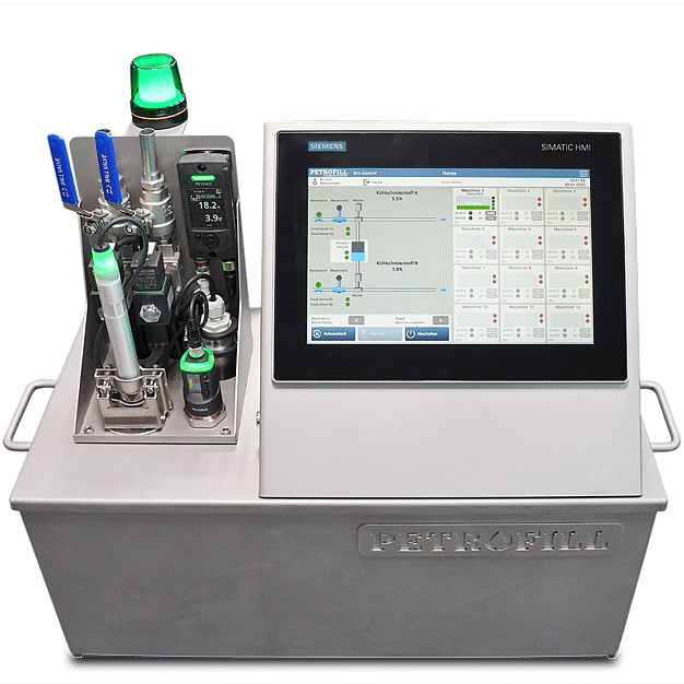 Petrofill Brix Control KSS-Befüllanlage