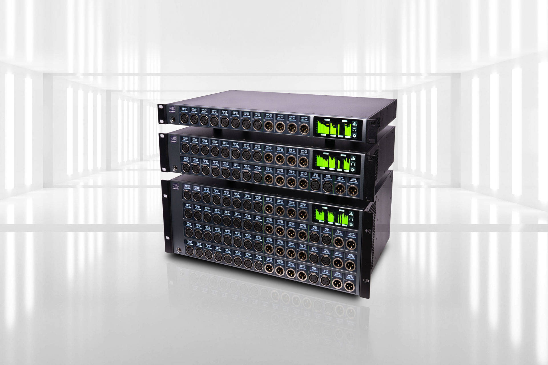 NEX:T axio Hardware-Stack