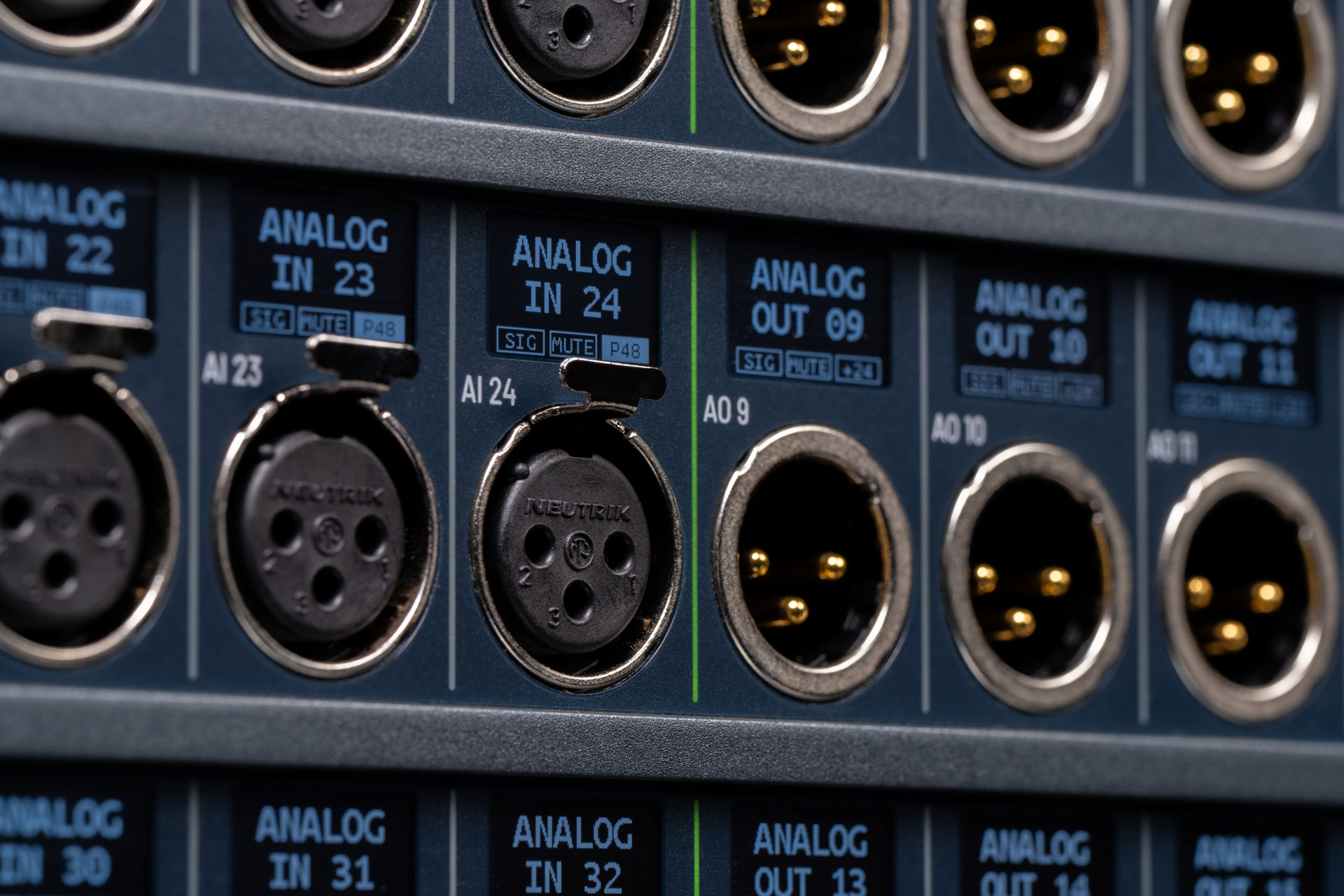 I/O-Anschlüsse der NEX:T axio
