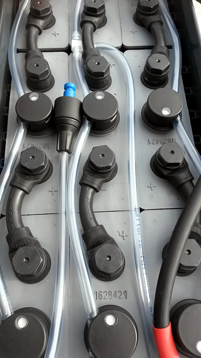 Batterieservice für Staplerbatterien