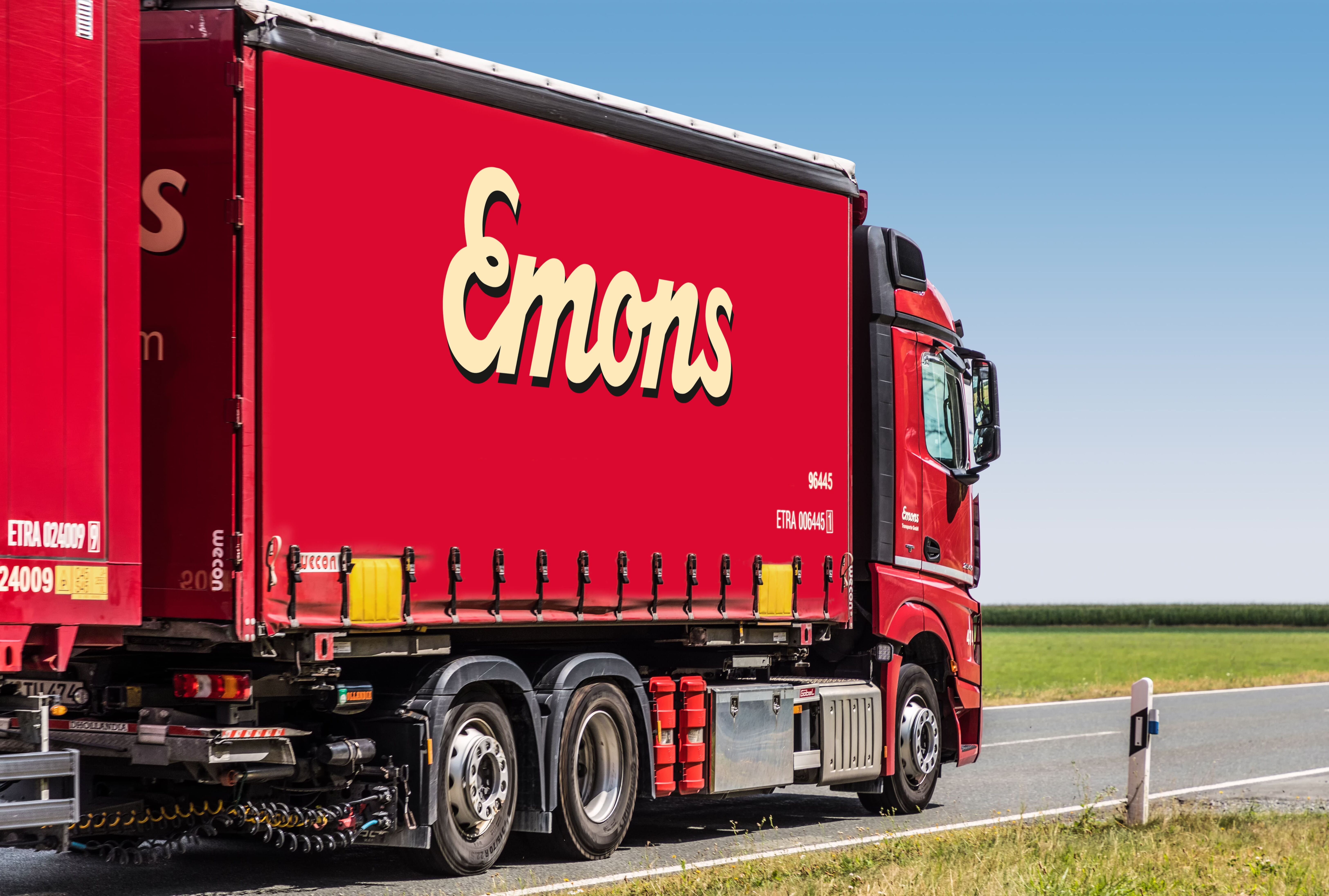 Lieferung durch Logistikpartner (LKW)