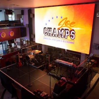 LED Display Referenz Joe Champs