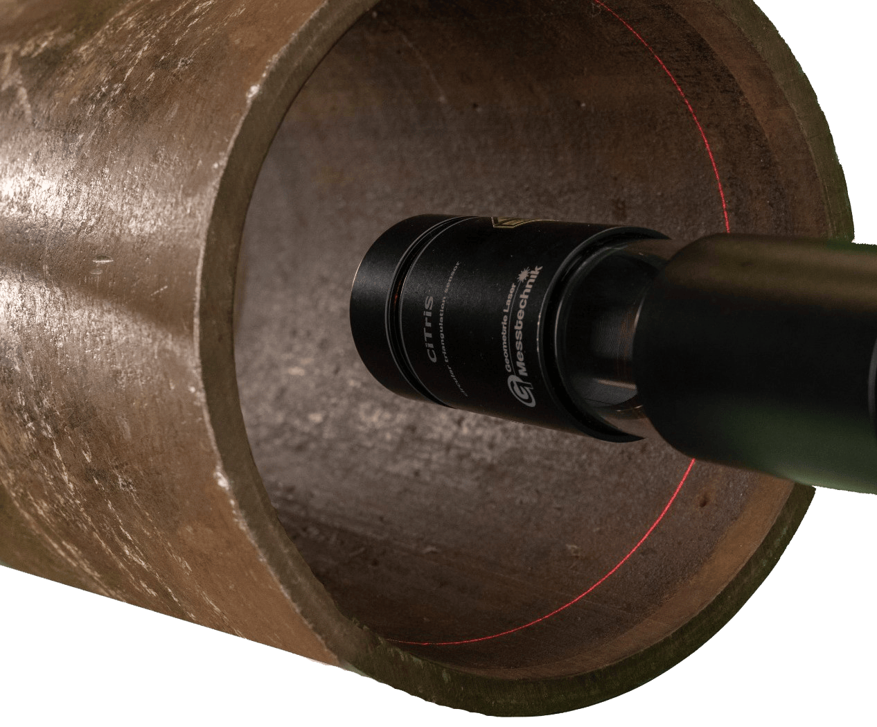 CiTriS Sensor im Rohr
