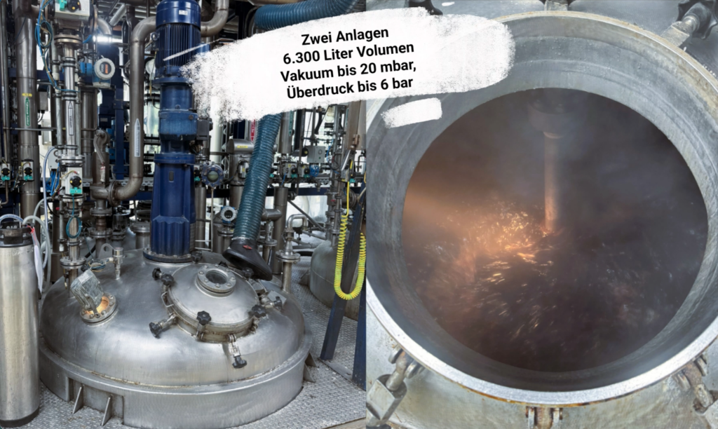 10.000-Liter-Kessel mit Leitstahlmischer