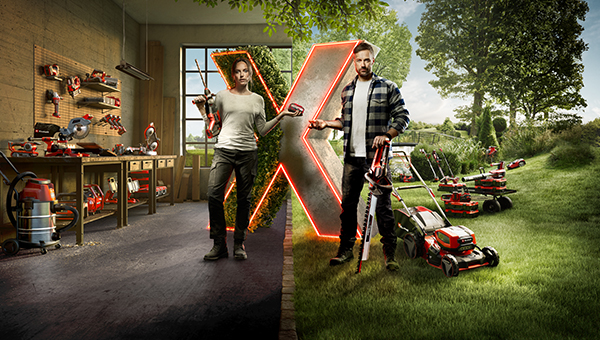 Power X-Change verbindet Werkstatt und Garten