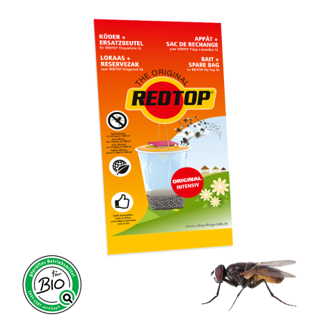 REDTOP® Fliegenfalle Nachfüllpack XL 8 l