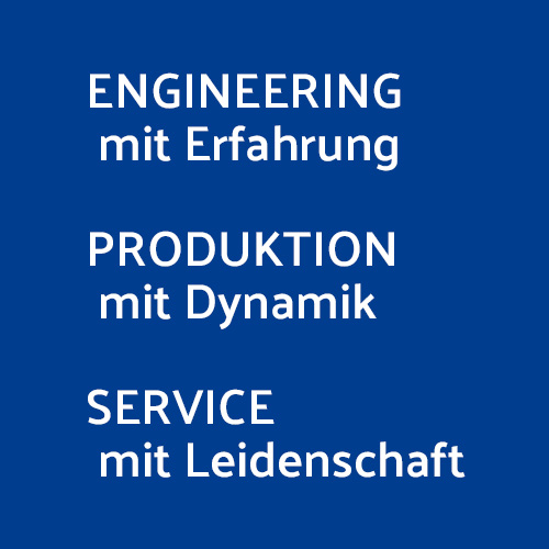 Engineering, Produktion und Service