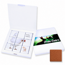 Werbegeschenk zu Ostern (Napolitains mit Streifband)