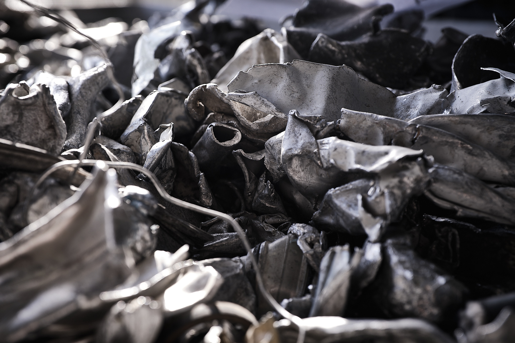 Metallschrott als Sortiergut