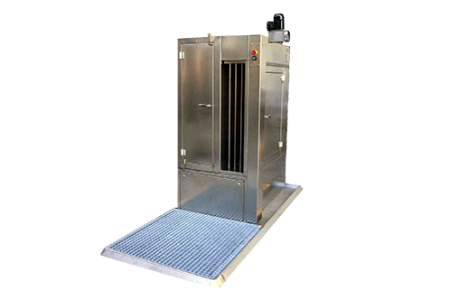 Compact – Automatische Siebwaschanlage mit Trockenmodul (ATEX)