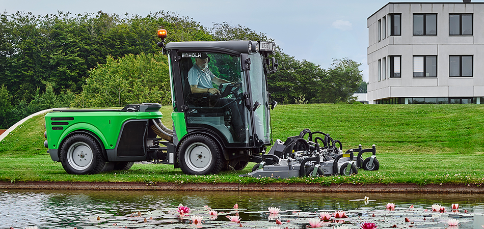 City Ranger 3070 mit Triplex-Mähwerk 2500