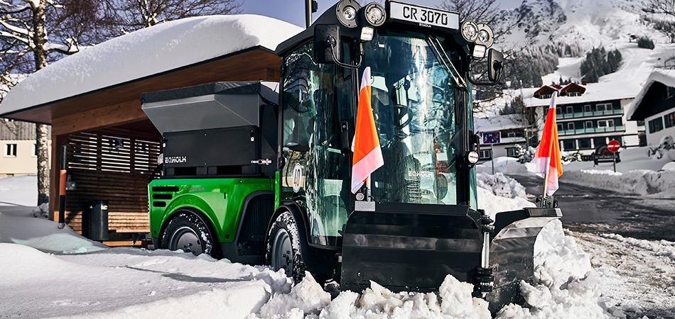 Winteranbaugeräte an City Ranger 3070