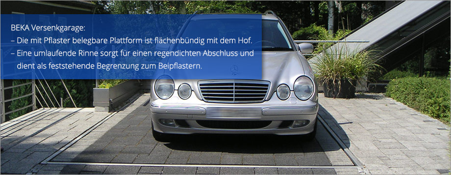 Versenkgarage