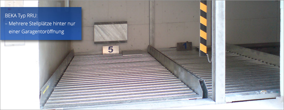 Automatisierte Parkanlage RRU