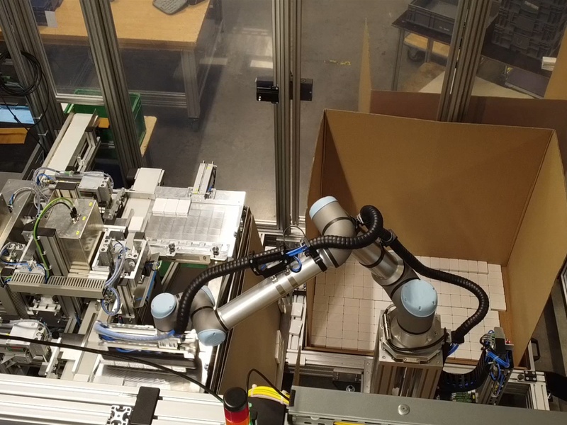 Roboterbohrzentrum für Fensterrahmen