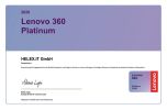 Lenovo 360 Platinum Zertifikat