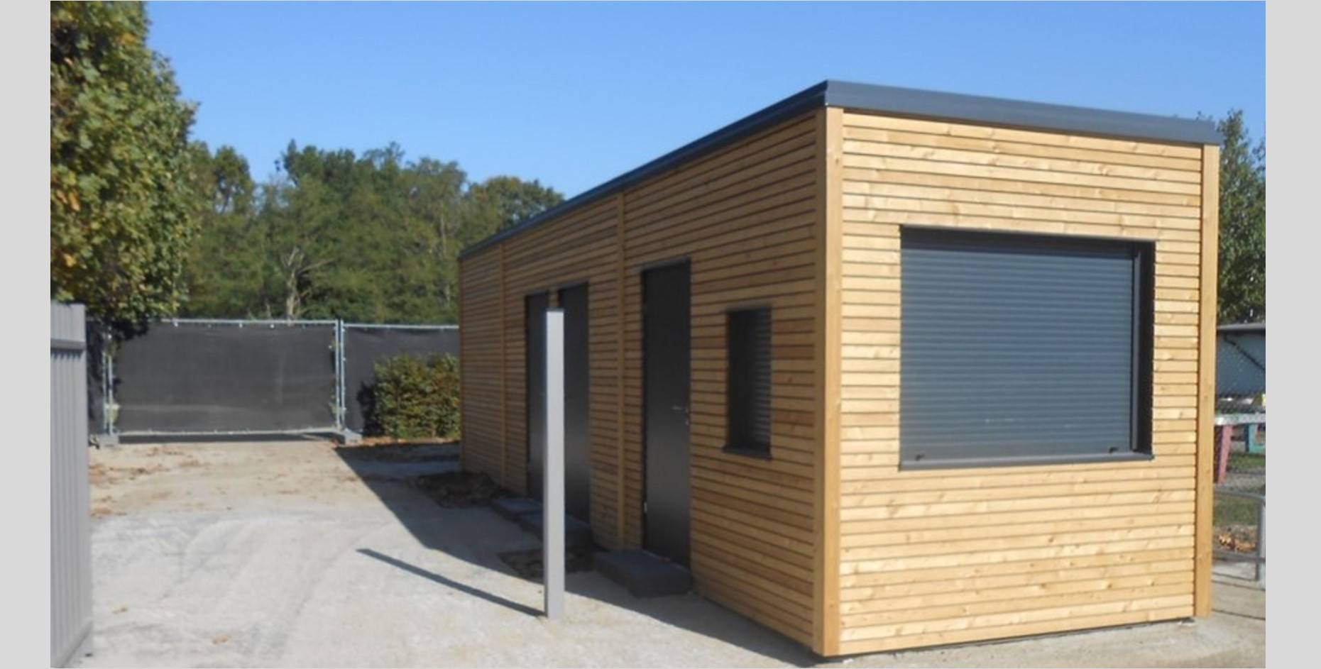Containeranlage Schulerweiterungsbau