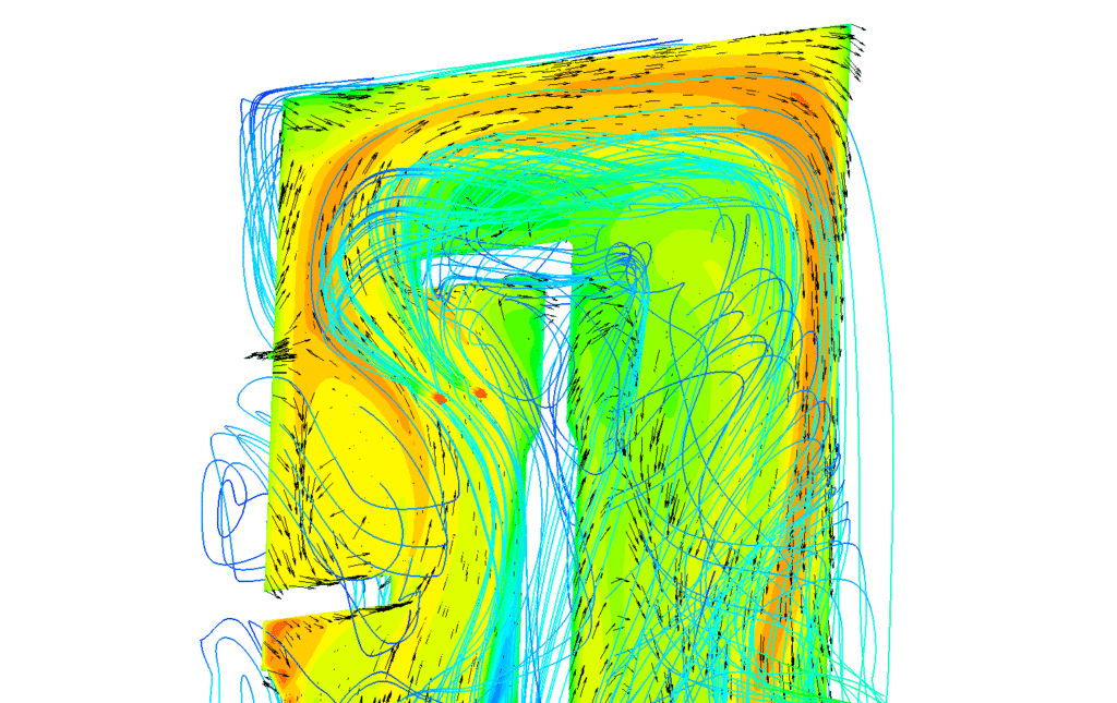 CFD-Simulation Brennkammer