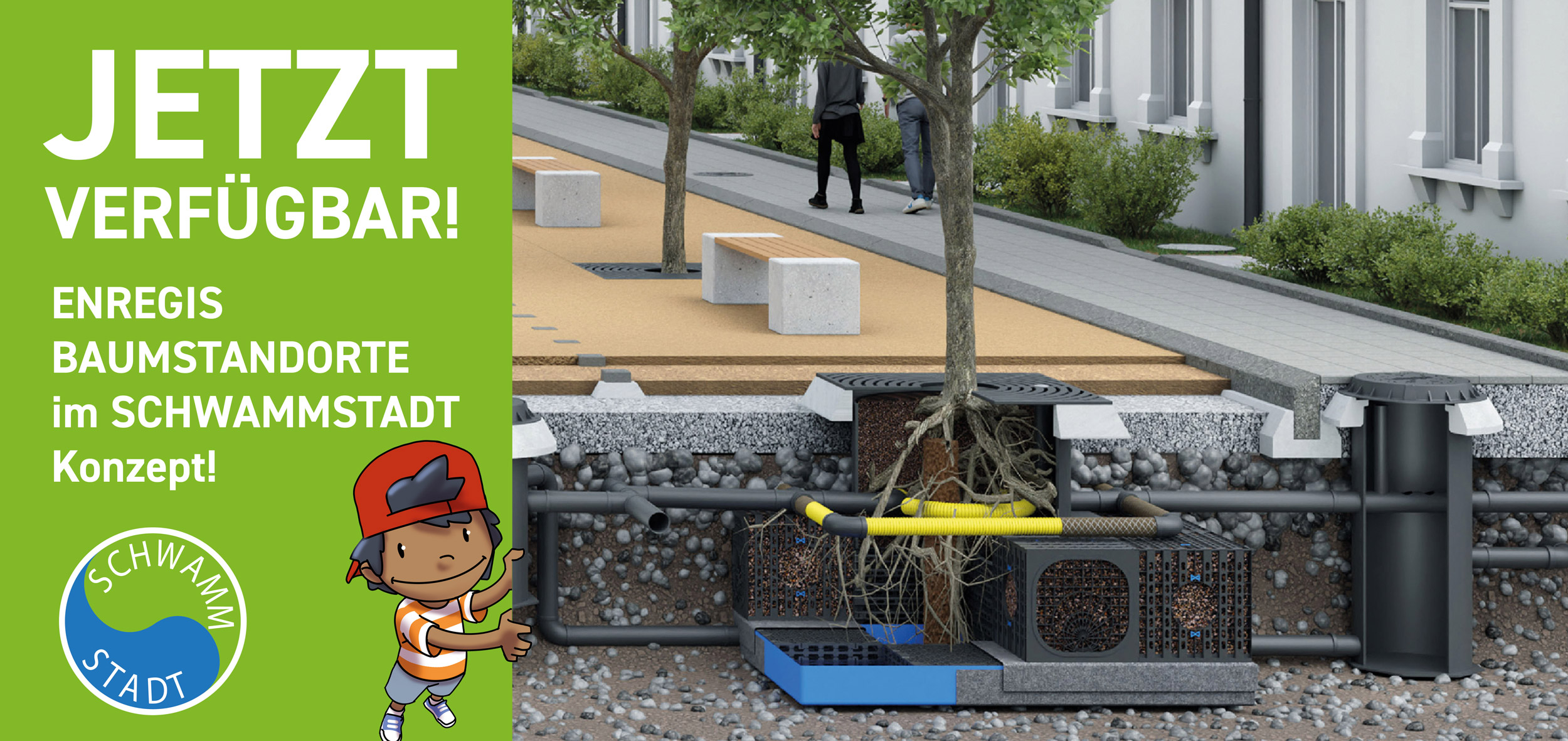 Qualifizierter urbaner Baumstandort