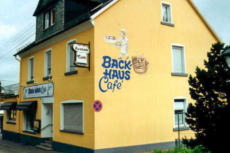 Fassadengestaltung einer Bäckerei
