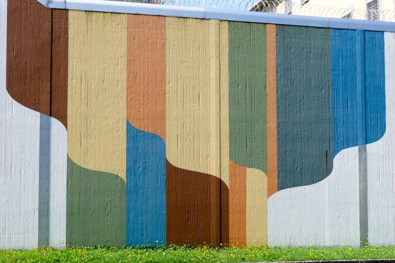 Fassade eines Verwaltungsbaus