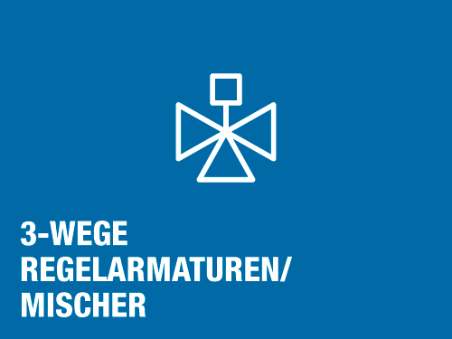 3-Wege-Regelarmaturen / Mischer