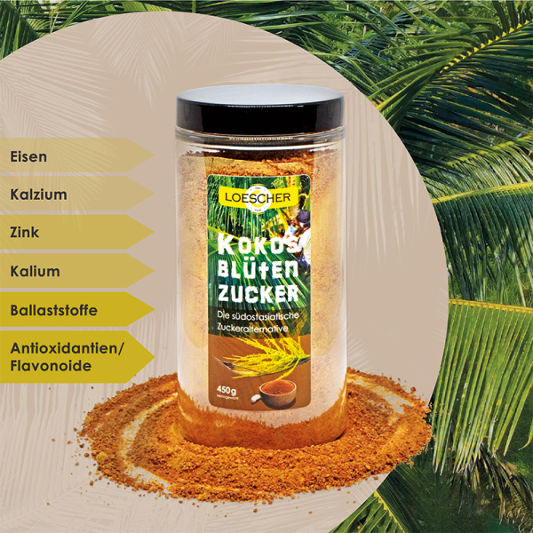 Coconut blossom sugar