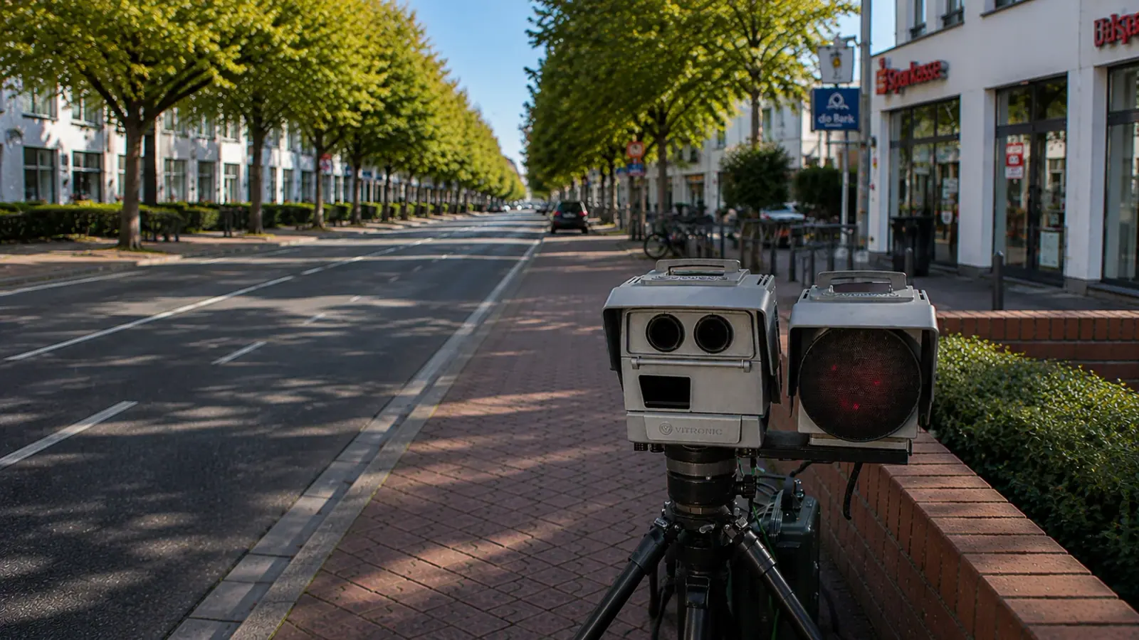 Mobiler Blitzer Vitronic PoliScan FM1