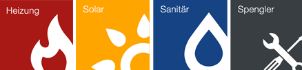 Gewerke: Heizung, Sanitär, Spenglerei