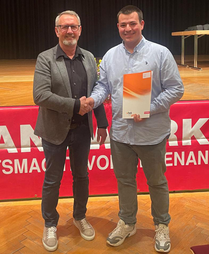 Gesellenbriefübergabe