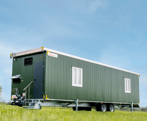 Mobiler Maststall hm-Serie