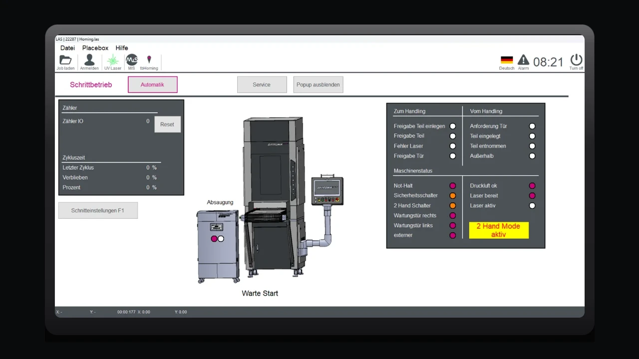 DATRONIK Laser Automation Studio