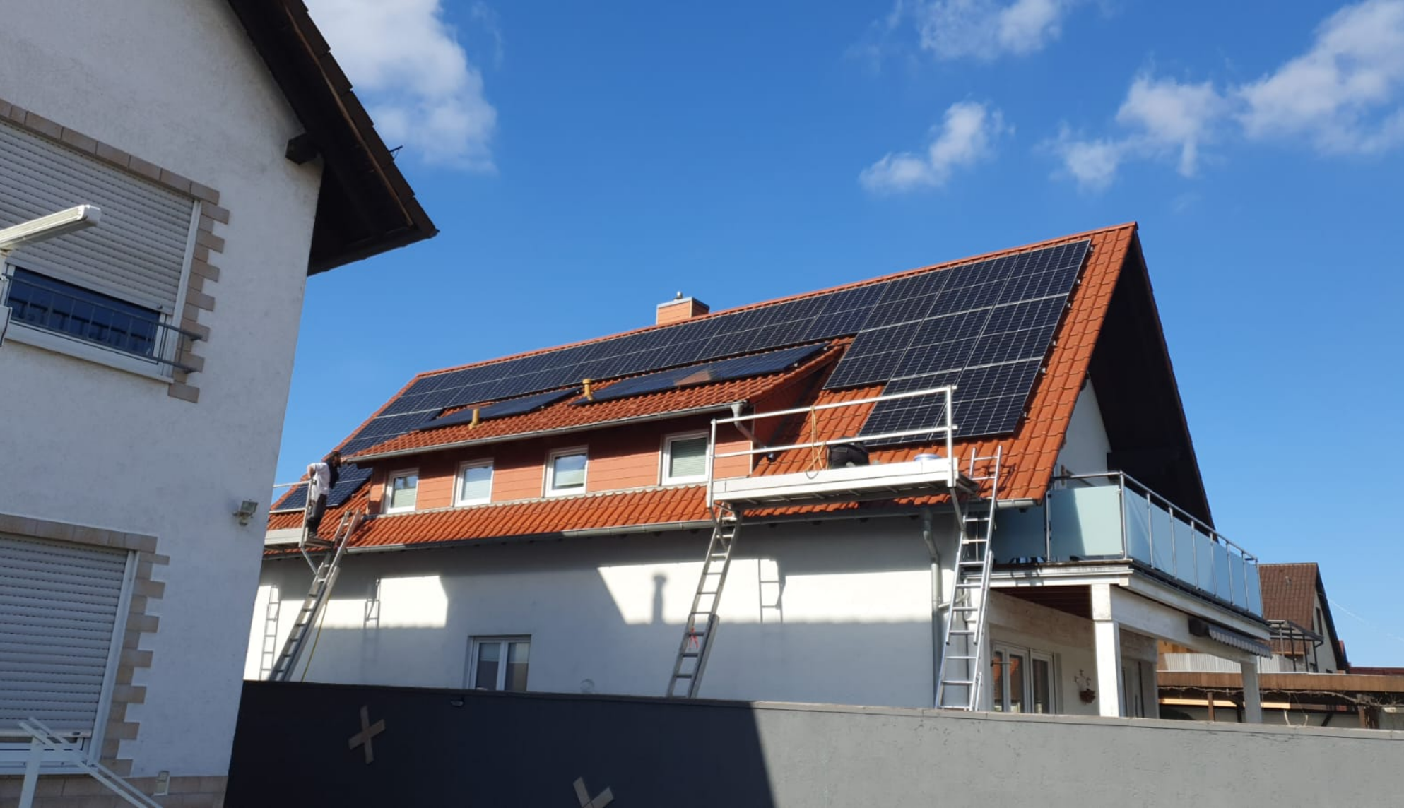 PV system private house Rhine-Main region, 9.84 kWp