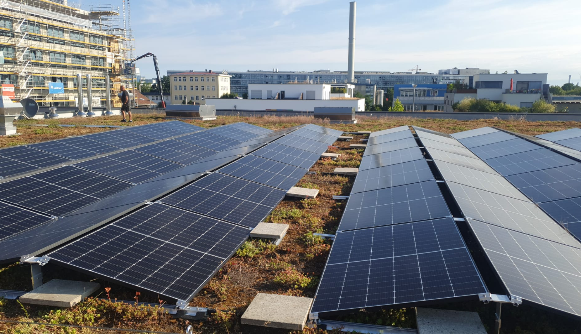 PV system commercial property Munich, 51.03 kWp