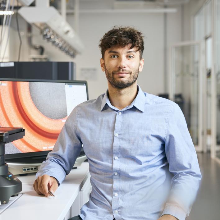 Arbeit im Labor in Bad Soden