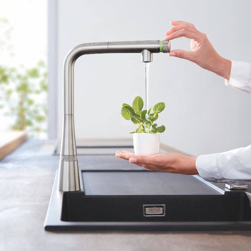 Installation von Küchenarmaturen