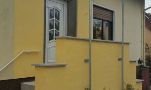 Vordach mit Glasdach