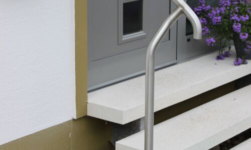 Maßgeschneiderter Edelstahlhandlauf