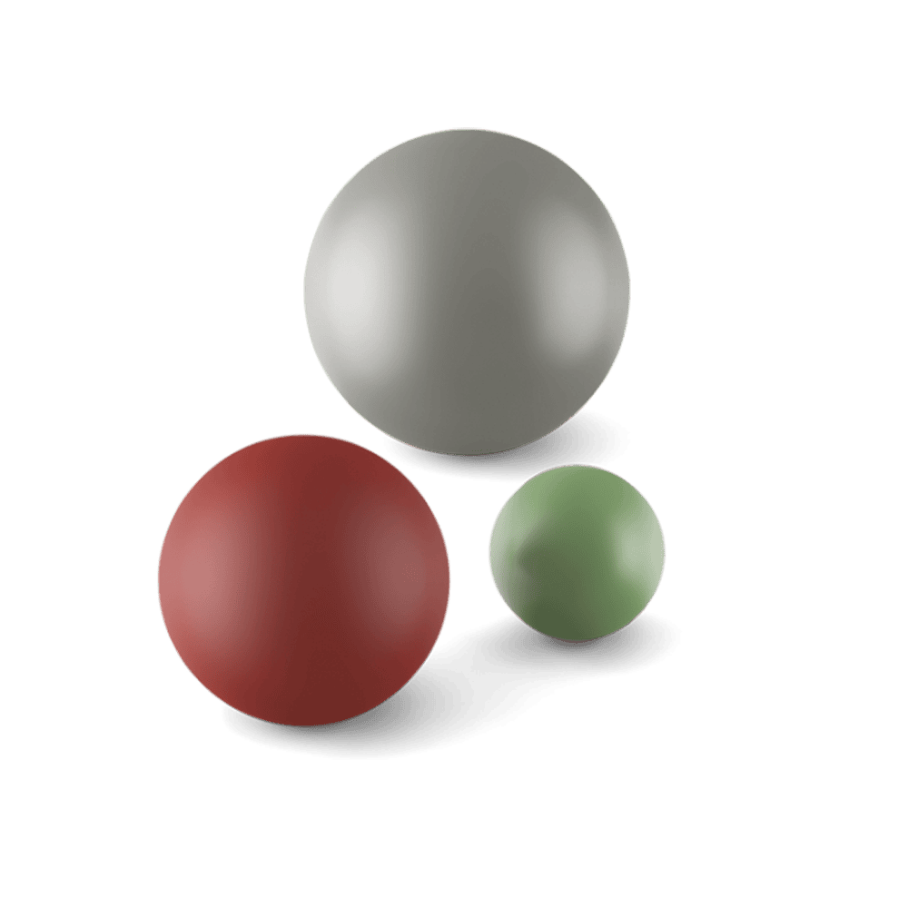 Rubber balls